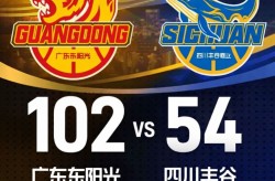 CBA赛场风云：广东东阳光客场48分狂胜四川，徐杰闪耀全场